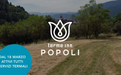 Dal 18 marzo Terme Inn Popoli riattiva i servizi